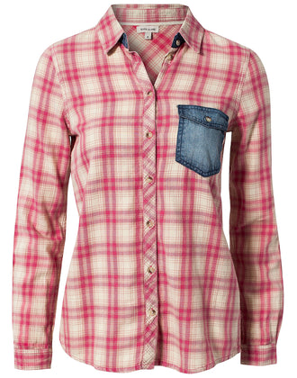 Pink Check Shirt (2)