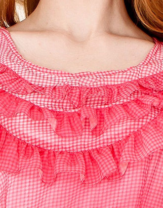 Empire Tiered Frill Dress (5)