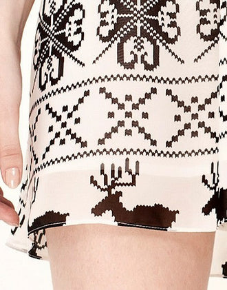 Sleeve Sheared Waist Dress (8)