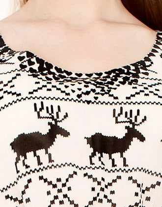 Sleeve Sheared Waist Dress (5)